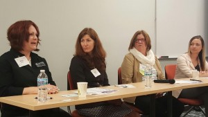 Speaker panel at Women In Manufacturing WI Event